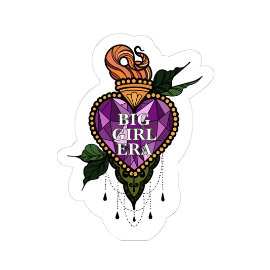 Big Girl Era Sacred Heart Sticker