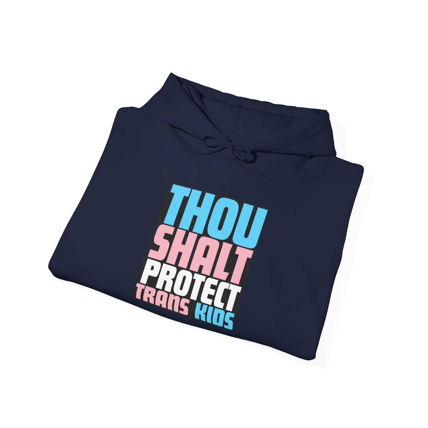Thou Shalt Protect Trans Kids Hoodie