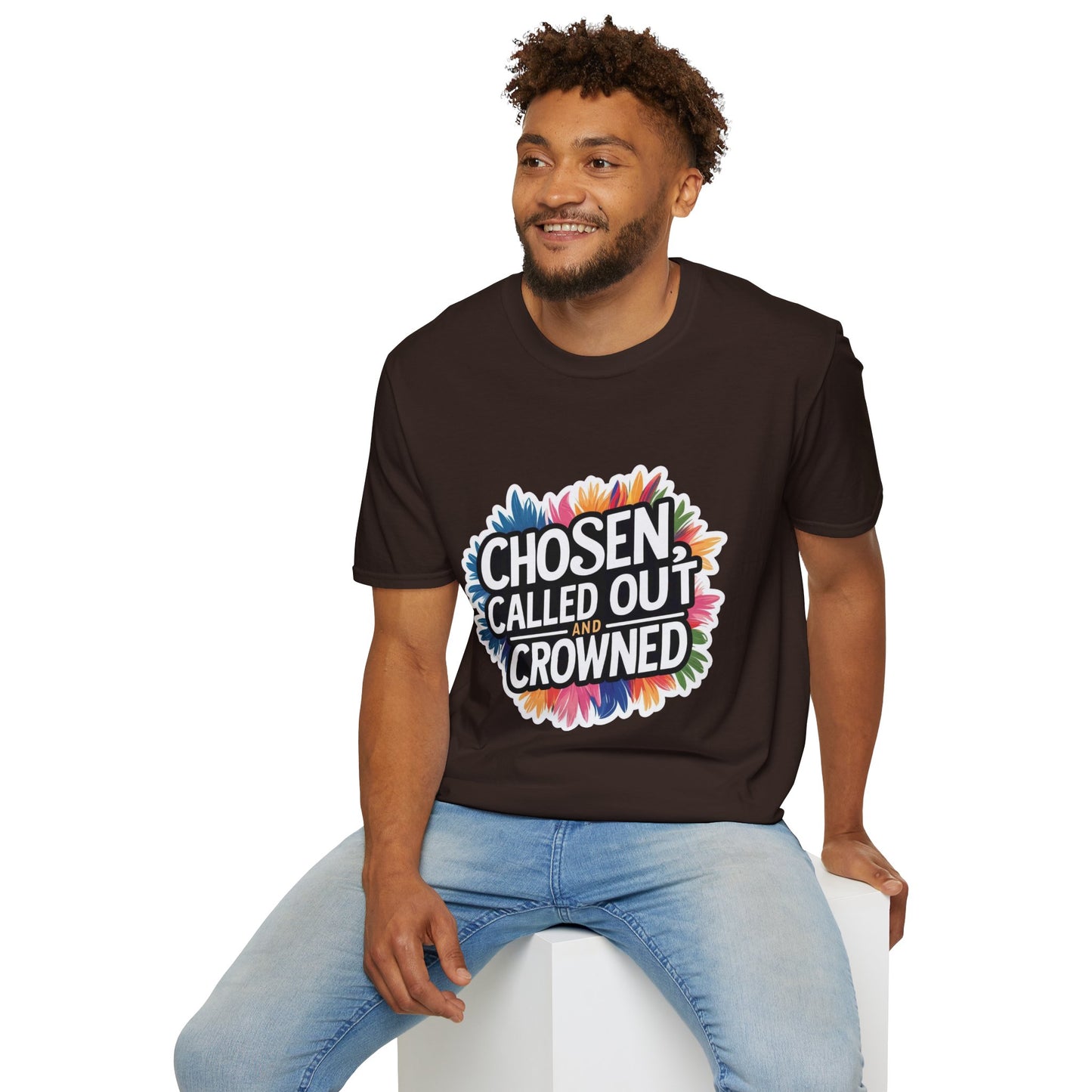 Chosen, Called Out, and Crowned - Unisex Softstyle Tee
