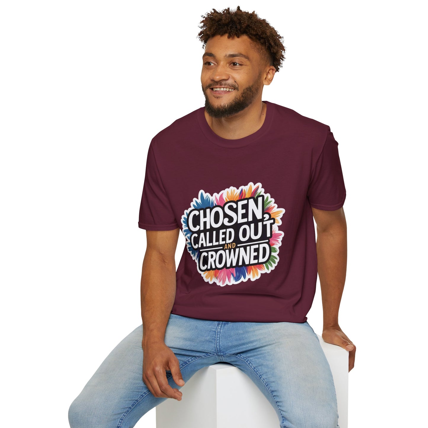 Chosen, Called Out, and Crowned - Unisex Softstyle Tee