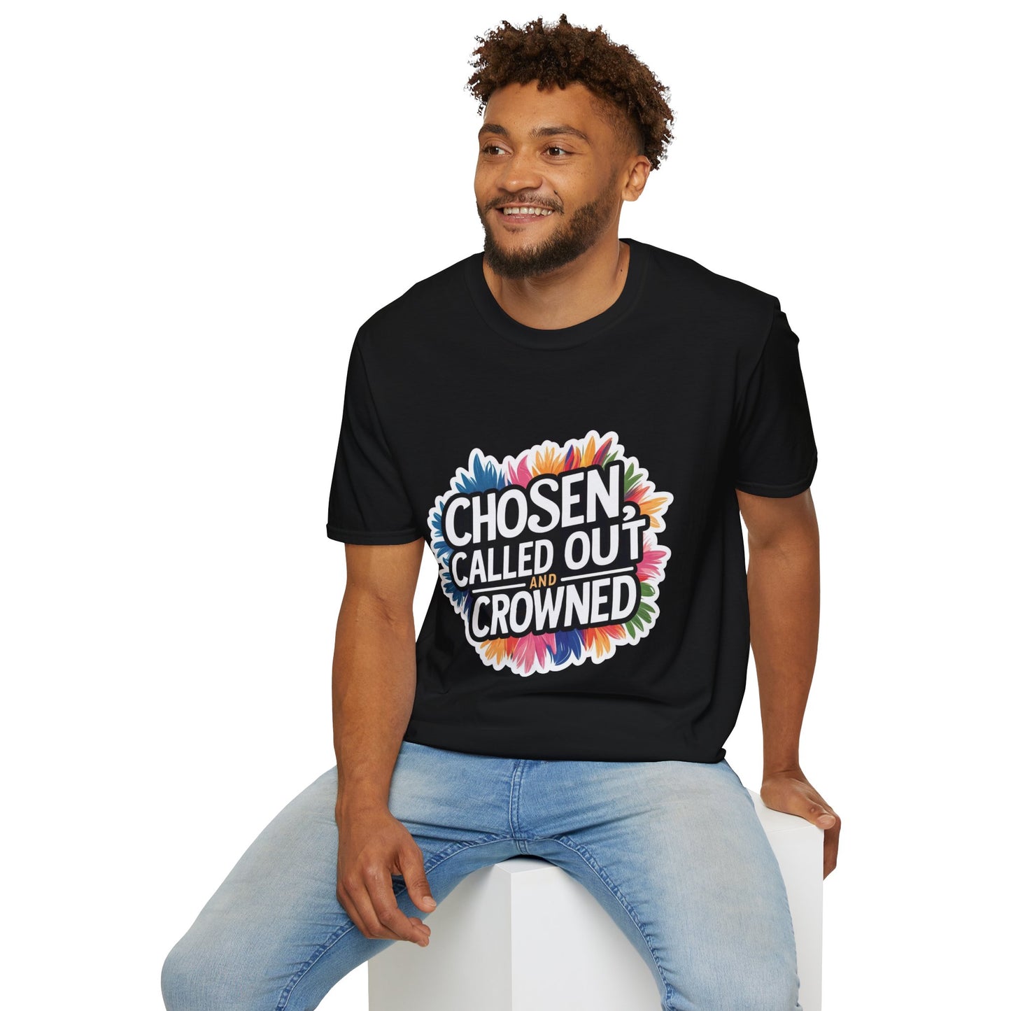 Chosen, Called Out, and Crowned - Unisex Softstyle Tee