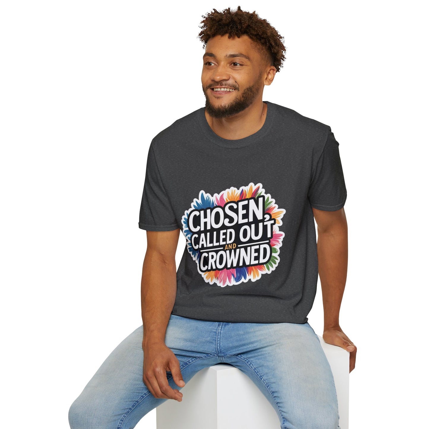 Chosen, Called Out, and Crowned - Unisex Softstyle Tee