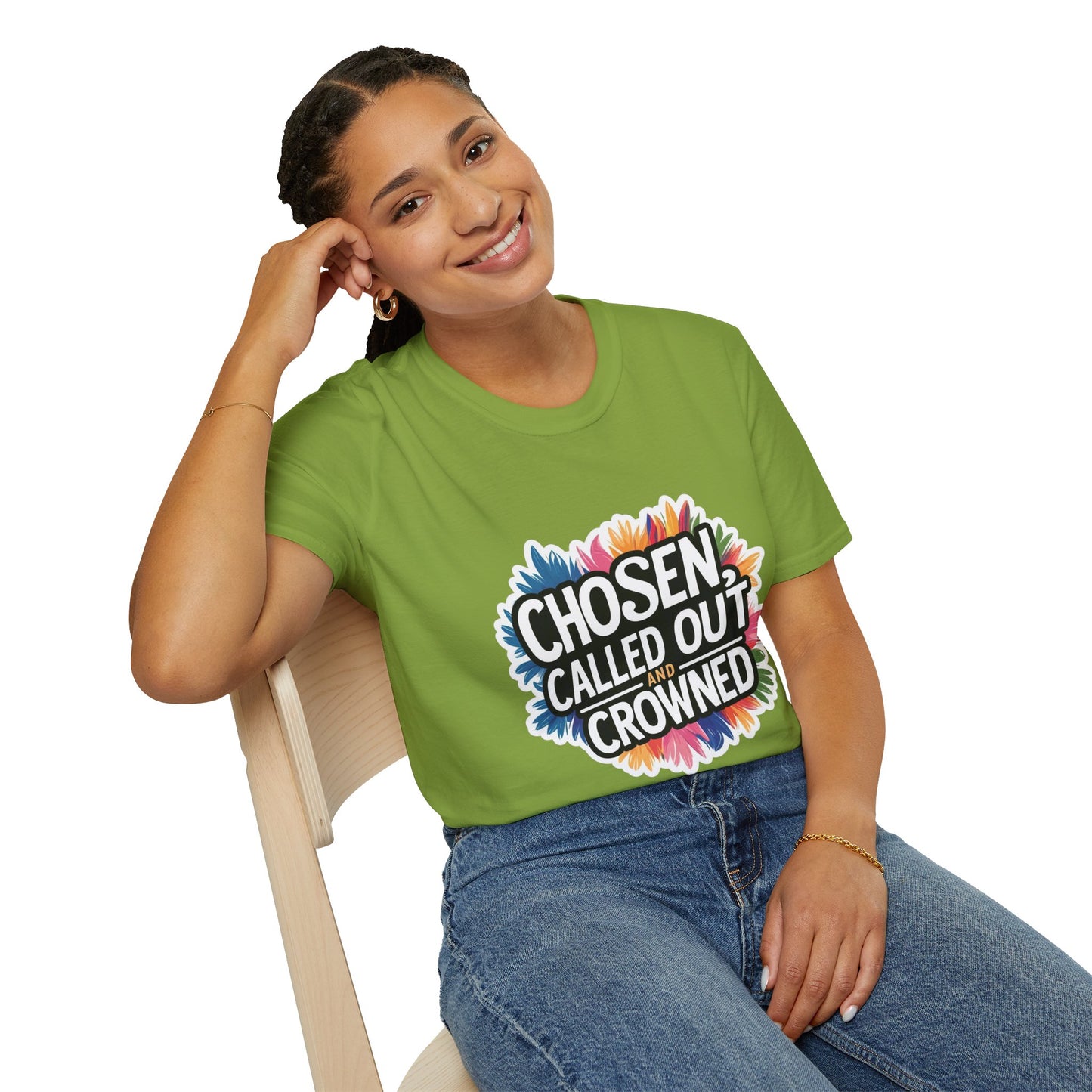 Chosen, Called Out, and Crowned - Unisex Softstyle Tee