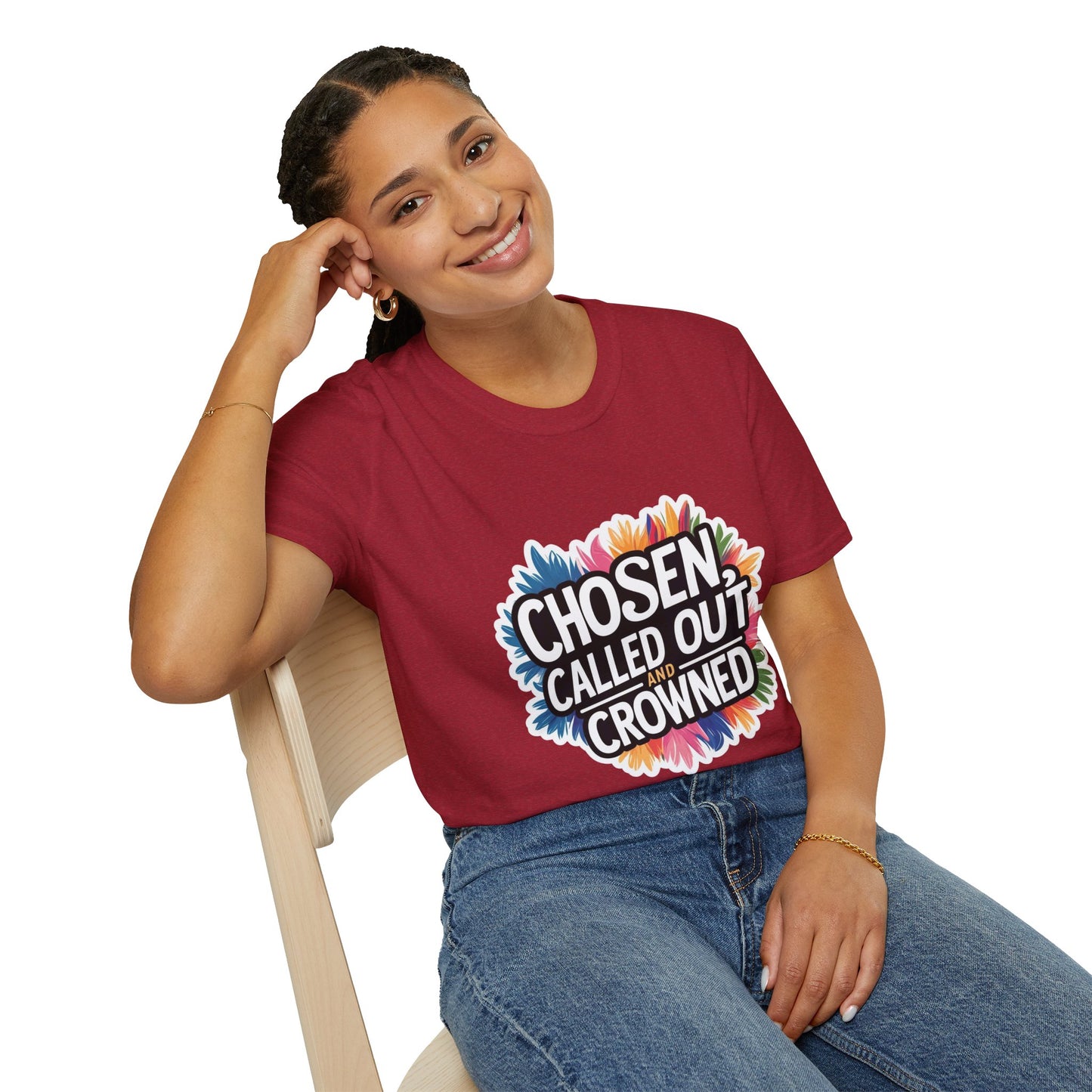 Chosen, Called Out, and Crowned - Unisex Softstyle Tee