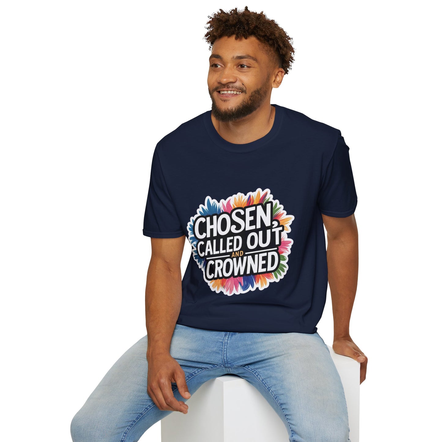 Chosen, Called Out, and Crowned - Unisex Softstyle Tee