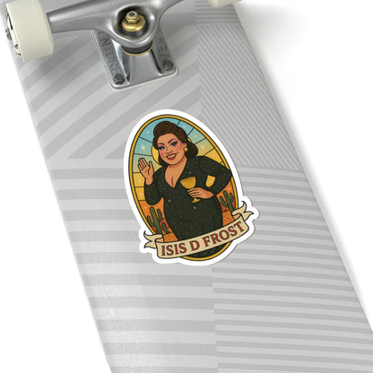 Saint Isis D Frost Sticker