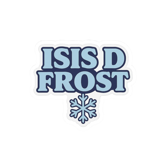 Isis D Frost Snowflake Sticker