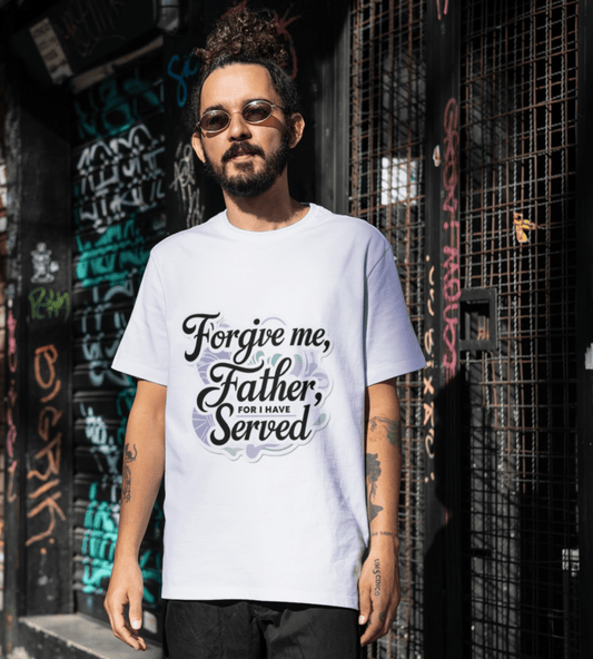 Forgive Me Father, For I Have Served - Unisex Softstyle Tee