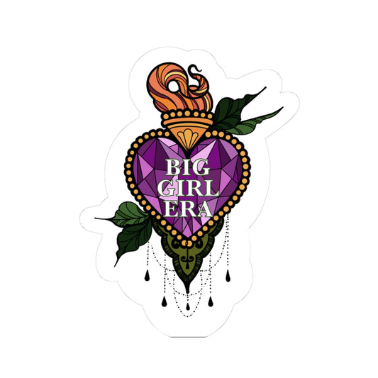Big Girl Era Sacred Heart Sticker
